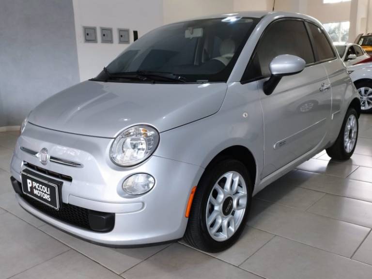 FIAT - 500 - 2012/2012 - Prata - R$ 42.900,00