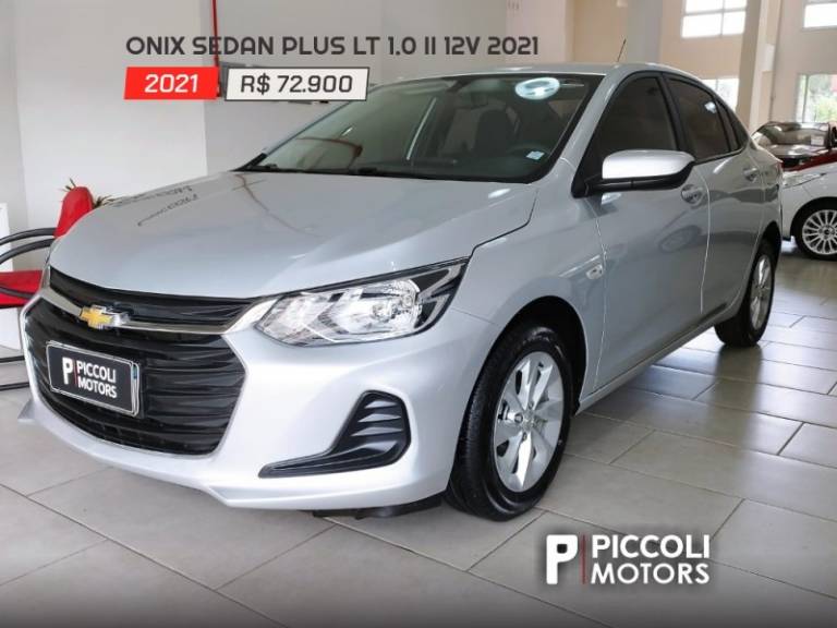 CHEVROLET - ONIX - 2020/2021 - Prata - R$ 72.900,00