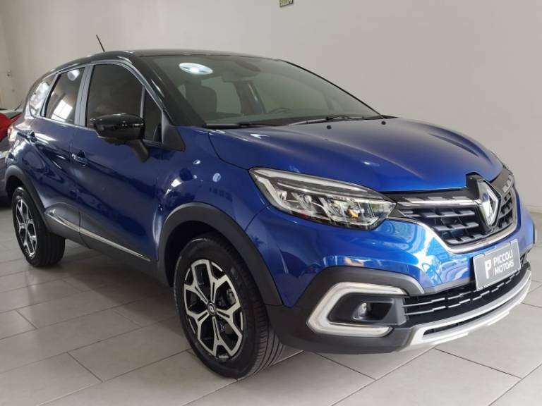 RENAULT - CAPTUR - 2021/2022 - Azul - R$ 113.900,00