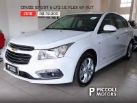 CHEVROLET - CRUZE - 2016/2016 - Branca - R$ 79.900,00