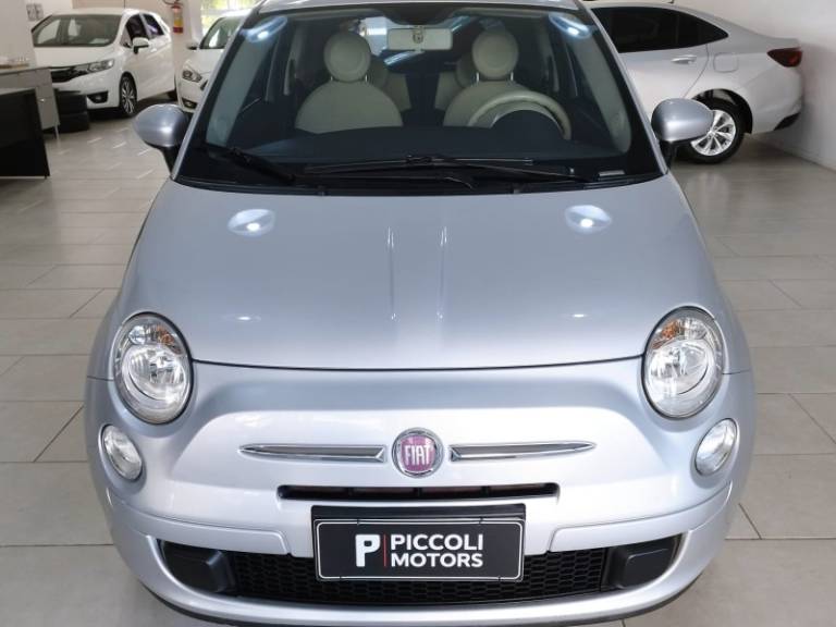 FIAT - 500 - 2012/2012 - Prata - R$ 42.900,00