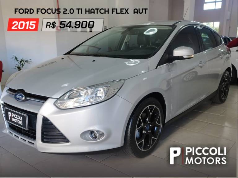 FORD - FOCUS - 2014/2015 - Prata - R$ 54.900,00