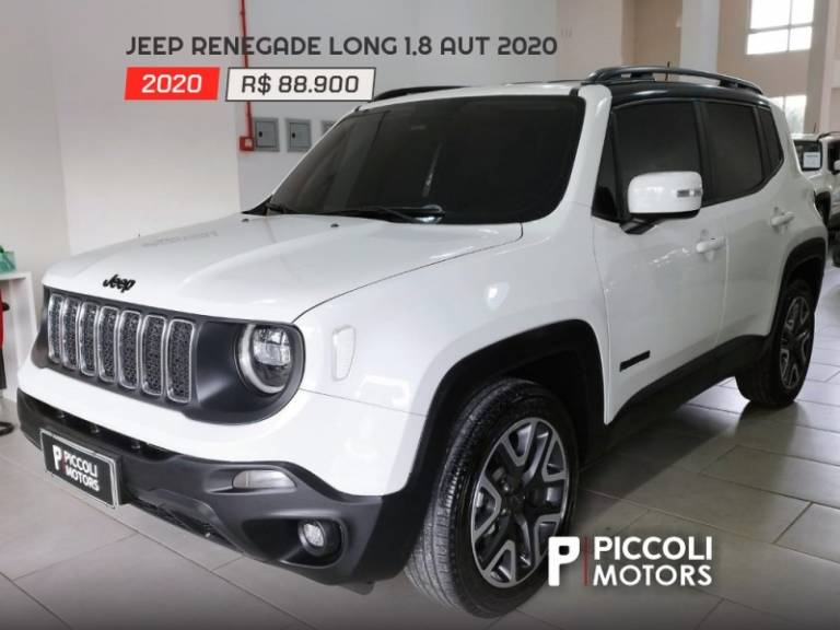 JEEP - RENEGADE - 2020/2020 - Branca - R$ 88.900,00