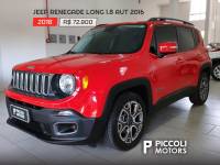 JEEP - RENEGADE - 2015/2016 - Vermelha - R$ 72.900,00