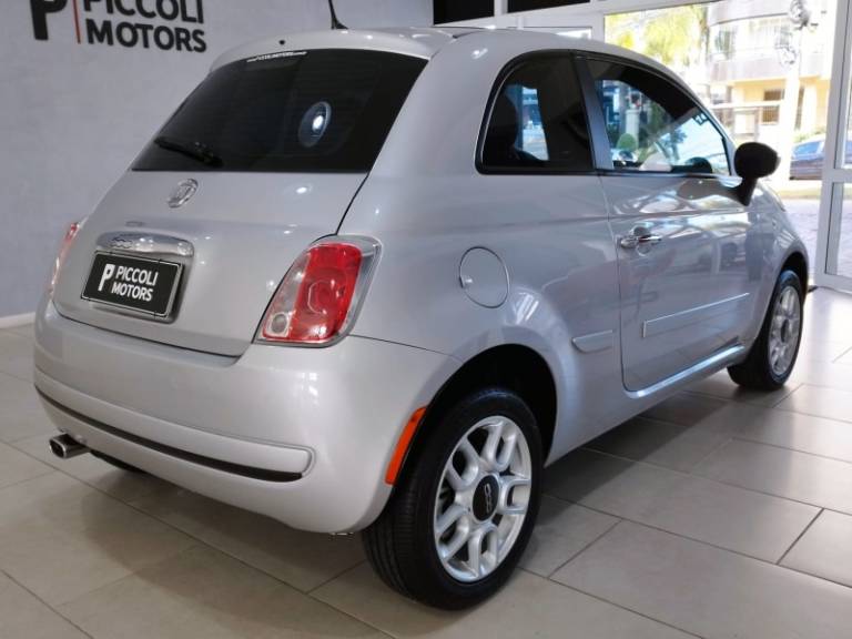 FIAT - 500 - 2012/2012 - Prata - R$ 42.900,00