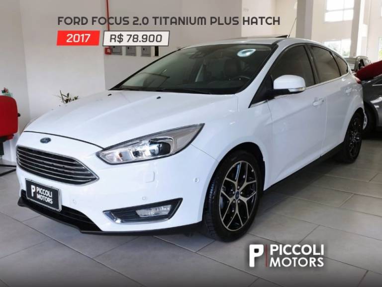 FORD - FOCUS - 2016/2017 - Branca - R$ 78.900,00