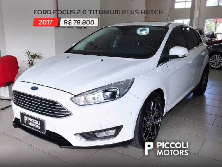 FORD - FOCUS - 2016/2017 - Branca - R$ 78.900,00